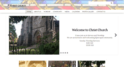 Desktop Screenshot of christchurchvt.org